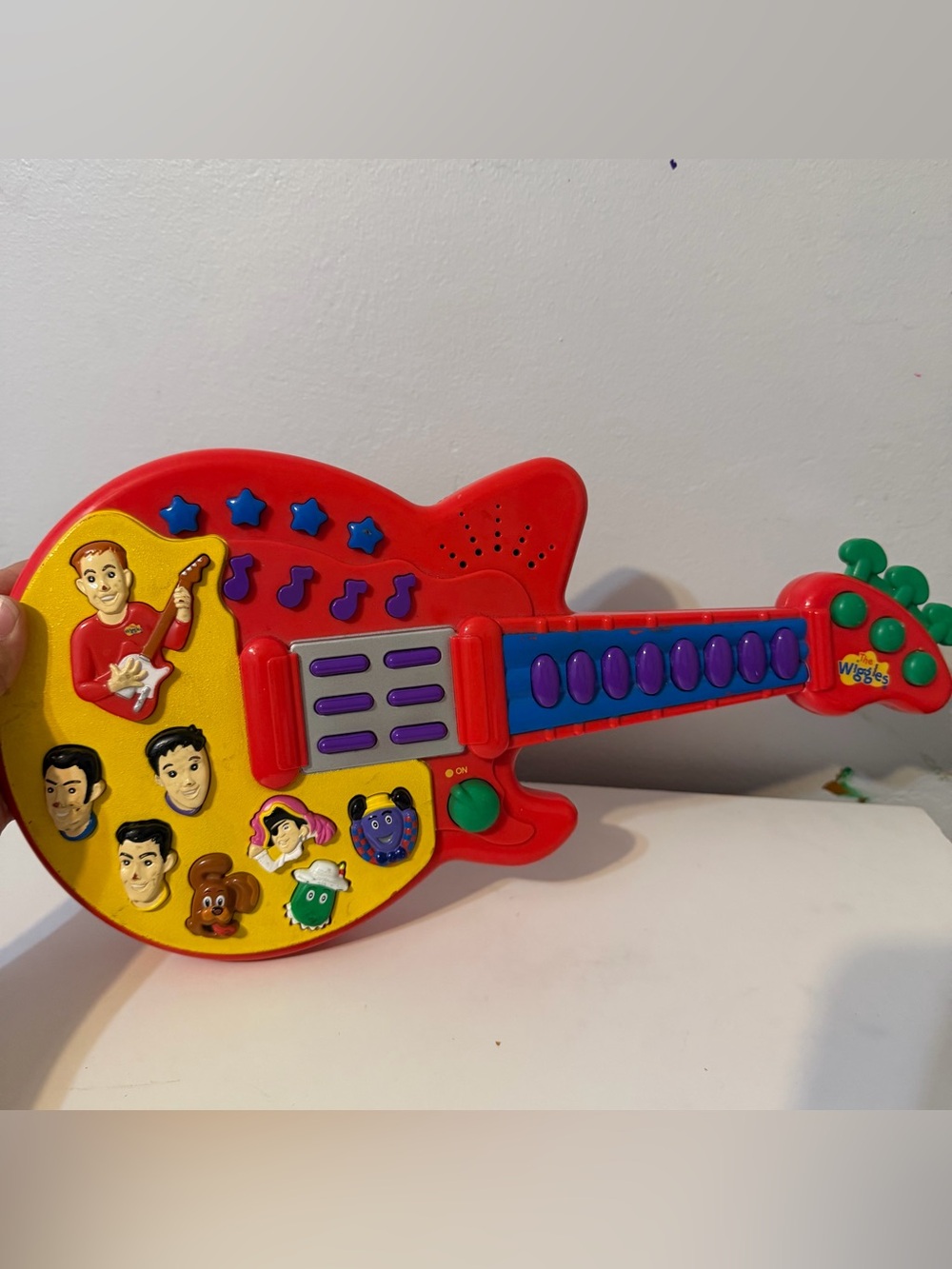 Vintage The Wiggles Toy Guitar